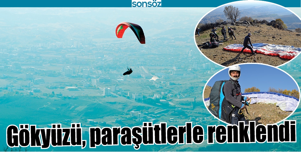 G&Ouml;KY&Uuml;Z&Uuml;, PARAŞ&Uuml;TLERLE RENKLENDİ