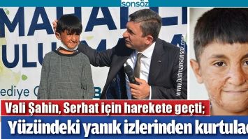 VALİ ŞAHİN, SERHAT İ&Ccedil;İN HAREKETE GE&Ccedil;Tİ