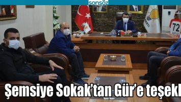 ŞEMSİYE SOKAK&rsquo;TAN G&Uuml;R&rsquo;E TEŞEKK&Uuml;R