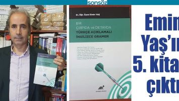 EMİN YAŞ&rsquo;IN 5. KİTABI &Ccedil;IKTI