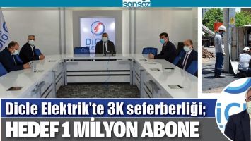 DİCLE ELEKTRİK&rsquo;TE 3K SEFERBERLİĞİ