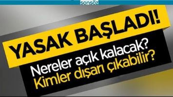 SOKAĞA &Ccedil;IKMA YASAĞI BAŞLADI