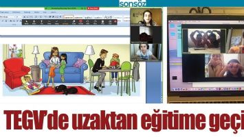 TEGV&rsquo;DE UZAKTAN EĞİTİME GE&Ccedil;İLDİ