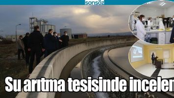 SU ARITMA TESİSİNDE İNCELEME