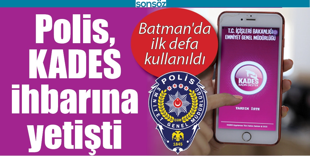 BATMAN&#39;DA  POLİS, KADES İHBARINA YETİŞTİ