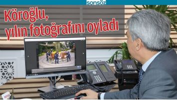 K&Ouml;ROĞLU, YILIN FOTOĞRAFINI OYLADI