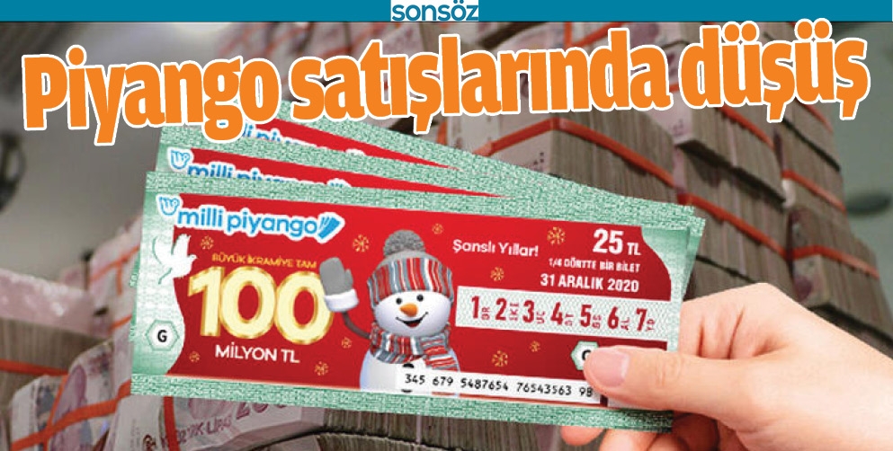 PİYANGO SATIŞLARINDA D&Uuml;Ş&Uuml;Ş