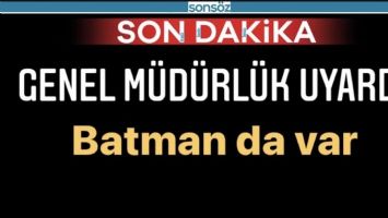 GENEL M&Uuml;D&Uuml;RL&Uuml;K UYARDI