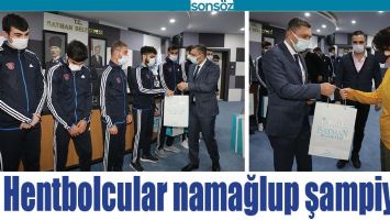 HENTBOLCULAR NAMAĞLUP ŞAMPİYON