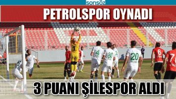 BATMAN PETROLSPOR OYNADI, 3 PUANI ŞİLESPOR ALDI
