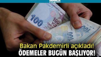 &Ouml;DEMELER BUG&Uuml;N BAŞLIYOR
