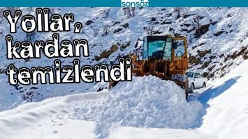 YOLLAR, KARDAN TEMİZLENDİ