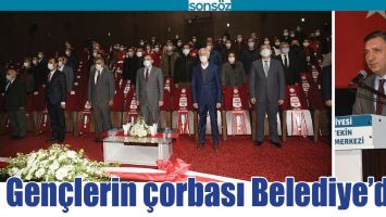 GEN&Ccedil;LERİN &Ccedil;ORBASI BELEDİYE&rsquo;DEN