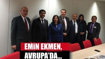 EMİN EKMEN, AVRUPA&rsquo;DA&hellip;