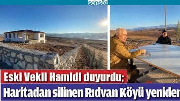 ESKİ VEKİL HAMİDİ DUYURDU