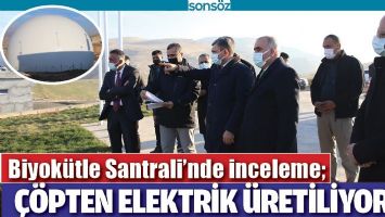 BATMAN'DA BİYOK&Uuml;TLE SANTRALİ'NDE İNCELEME