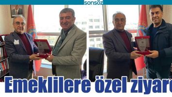 EMEKLİLERE &Ouml;ZEL ZİYARET