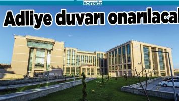 BATMAN ADLİYE DUVARI ONARILACAK
