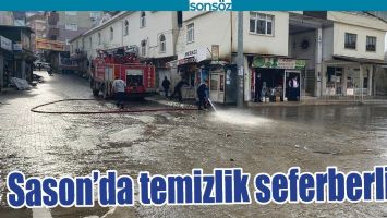 SASON&rsquo;DA TEMİZLİK SEFERBERLİĞİ