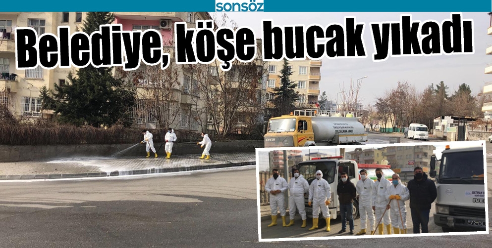 BELEDİYE, K&Ouml;ŞE BUCAK YIKADI