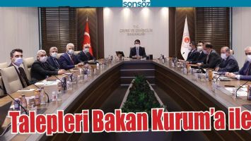 BATMAN&rsquo;IN TALEPLERİNİ BAKAN KURUM&rsquo;A İLETTİ