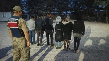 6 d&uuml;zensiz g&ouml;&ccedil;men yakalandı