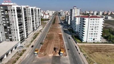 60 bin metrekarelik alanda peyzaj &ccedil;alışması