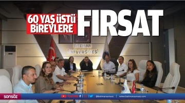 60 yaş &uuml;st&uuml; bireylere fırsat