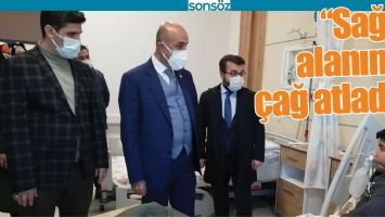 &ldquo;SAĞLIK ALANINDA &Ccedil;AĞ ATLADIK&rdquo;