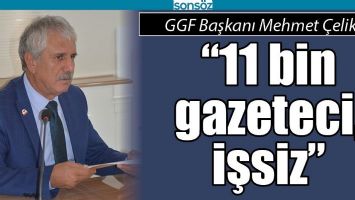 &ldquo;11 BİN GAZETECİ, İŞSİZ&rdquo;