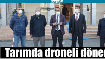 BATMAN TARIMDA DRONELİ D&Ouml;NEM