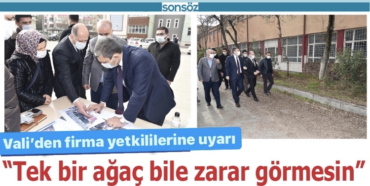 BATMAN VALİSİ YIKIM EKİBİNİ UYARDI