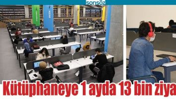 K&Uuml;T&Uuml;PHANEYE 1 AYDA 13 BİN ZİYARET
