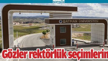 BATMAN'DA G&Ouml;ZLER REKT&Ouml;RL&Uuml;K SE&Ccedil;İMLERİNDE
