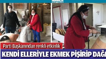 PARTİ BAŞKANINDAN RENKLİ ETKİNLİK