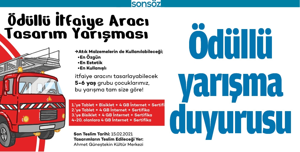 BATMAN'DA &Ouml;D&Uuml;LL&Uuml; YARIŞMA DUYURUSU