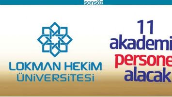 AKADEMİK PERSONEL ALINACAK
