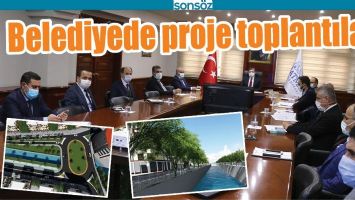 BELEDİYEDE PROJE TOPLANTILARI