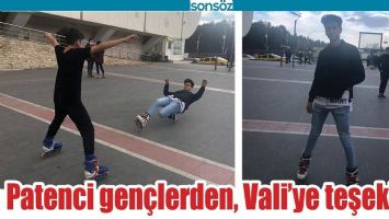 PATENCİ GEN&Ccedil;LERDEN, VALİ&rsquo;YE TEŞEKK&Uuml;R