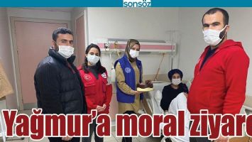 YAĞMUR&rsquo;A MORAL ZİYARETİ