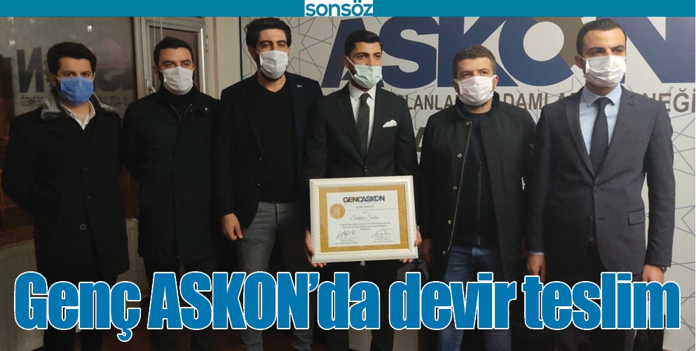 GEN&Ccedil; ASKON&rsquo;DA DEVİR TESLİM