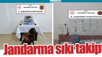 JANDARMA SIKI TAKİPTE