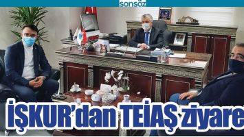 İŞKUR&rsquo;DAN TEİAŞ ZİYARETİ