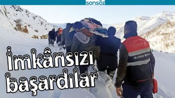 BATMAN'DA İMK&Acirc;NSIZI BAŞARDILAR