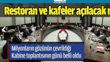 KABİNE TOPLANTISININ G&Uuml;N&Uuml; BELLİ OLDU