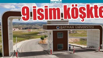 9 İSİM K&Ouml;ŞKTE