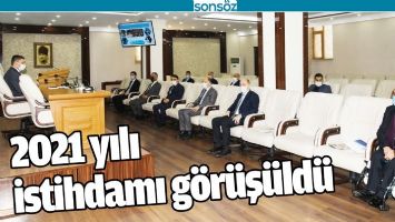 2021 YILI İSTİHDAMI G&Ouml;R&Uuml;Ş&Uuml;LD&Uuml;