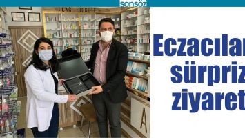 ECZACILARA S&Uuml;RPRİZ ZİYARET