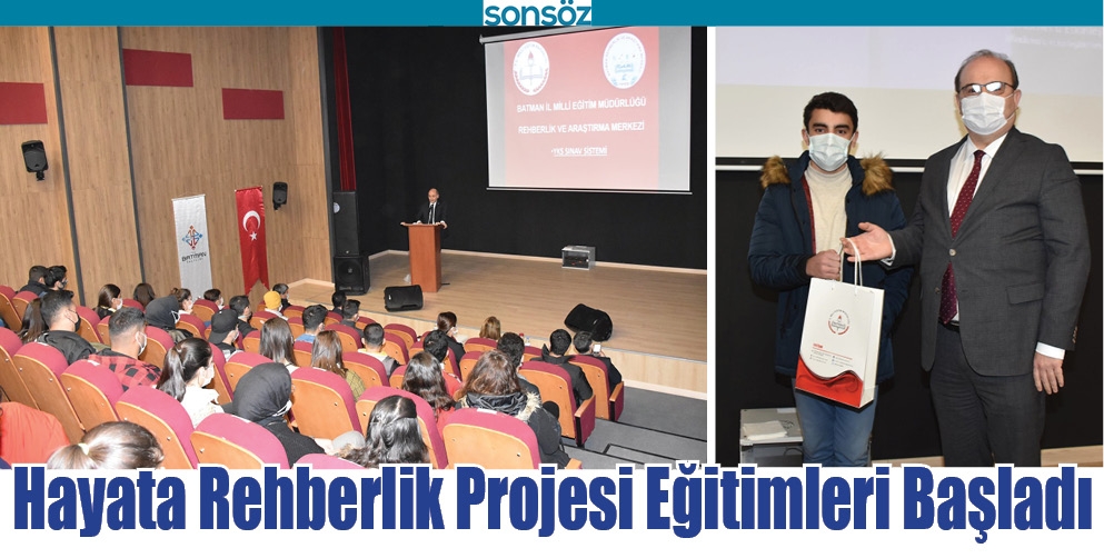 HAYATA REHBERLİK PROJESİ EĞİTİMLERİ BAŞLADI