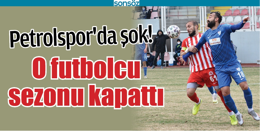 BATMAN PETROLSPOR'DA ŞOK!